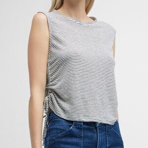 FRAME Side Cinch Muscle Tee